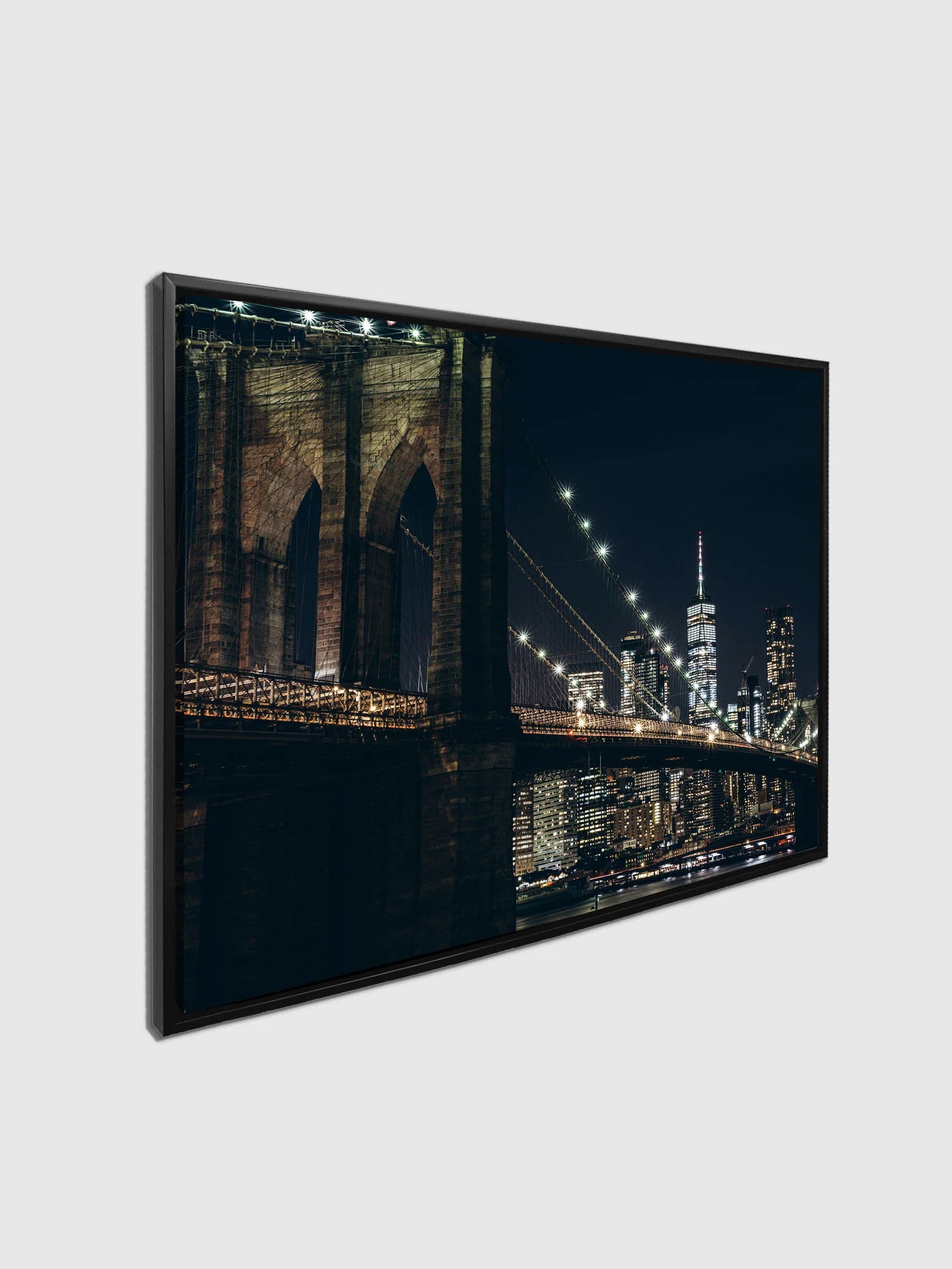 NYC Bridge Canvas Art 36" X 48"