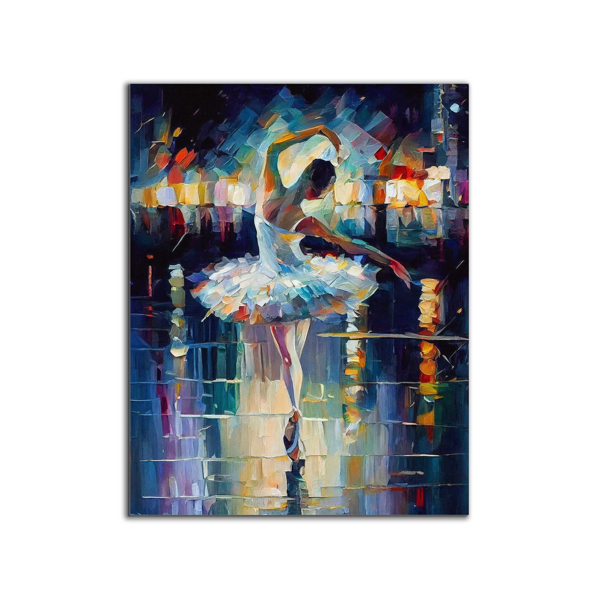 Ballet Dancer Oil Painting 36" x 48"