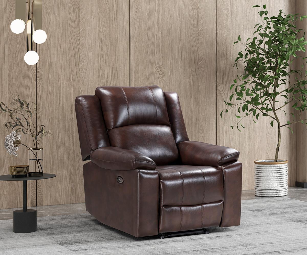 Cassia Power Recliner 3PC Sofa Set 2359 Brown