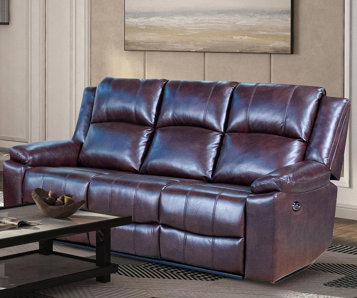 Cassia Power Recliner Sofa 2359 Brown