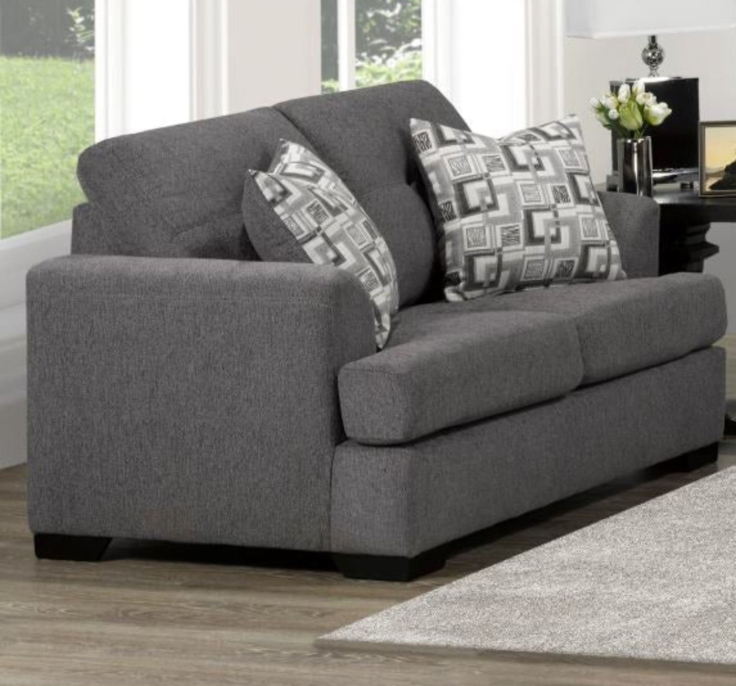 Canadian Made Fabric Loveseat Flair 60 4145
