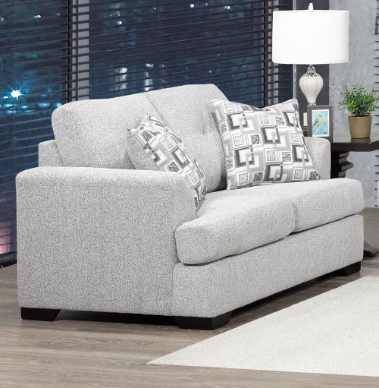 Canadian Made Fabric Loveseat Flair 140 4145