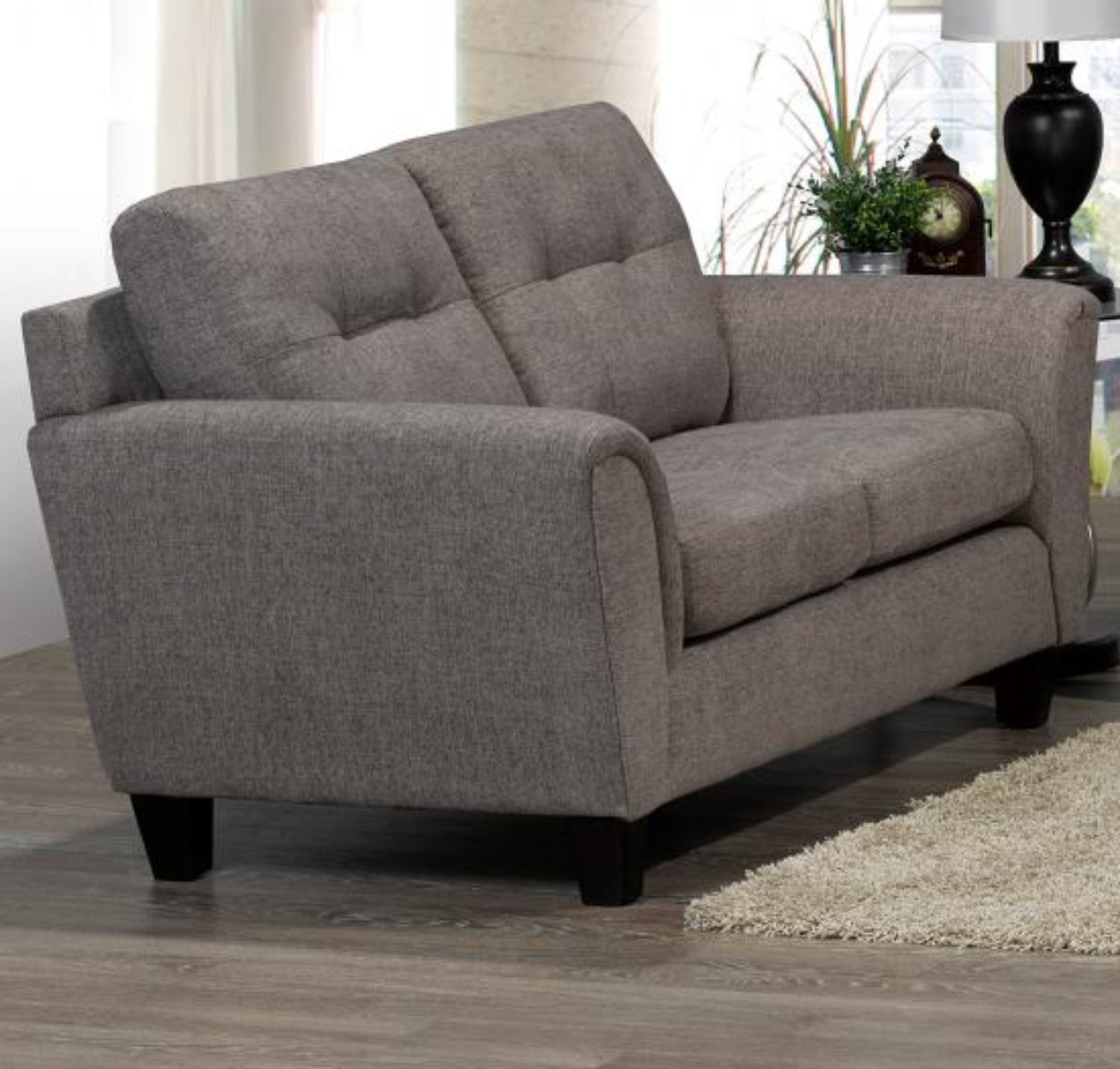 Canadian Made Roma Cocoa Loveseat 4325