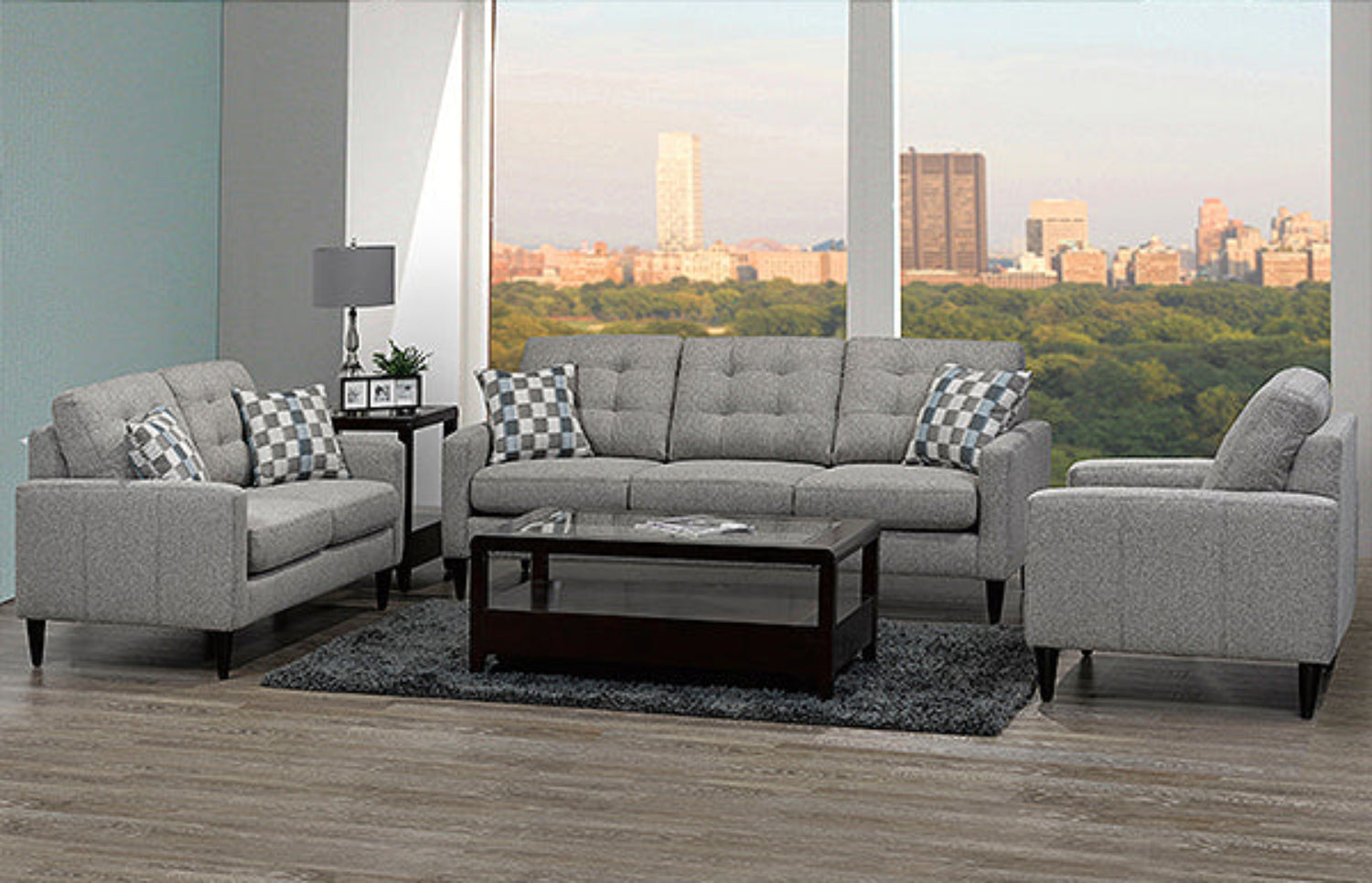 Canadian Made Rebel Ash Fabric Chair 4326