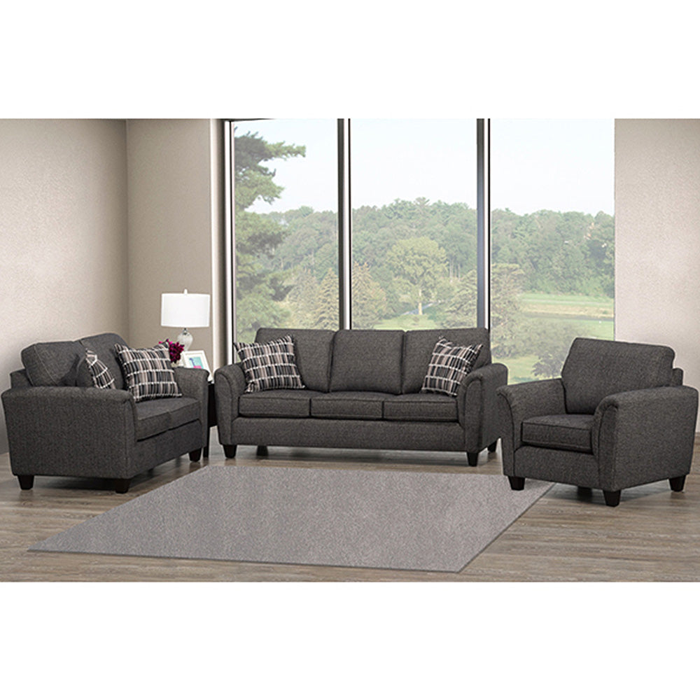 Canadian Made Concan Charcoal Sofa Collection 4328
