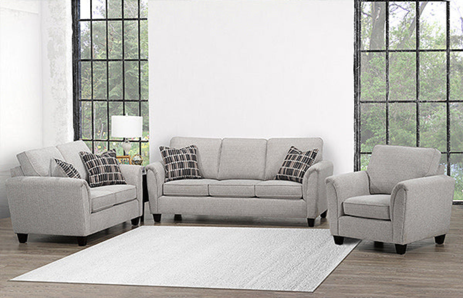 Canadian Made Concan Grey Chair 4328