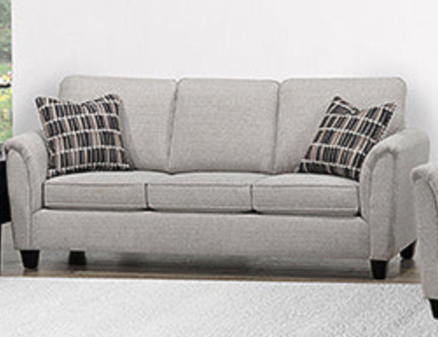 Canadian Made Concan Grey Sofa 4328