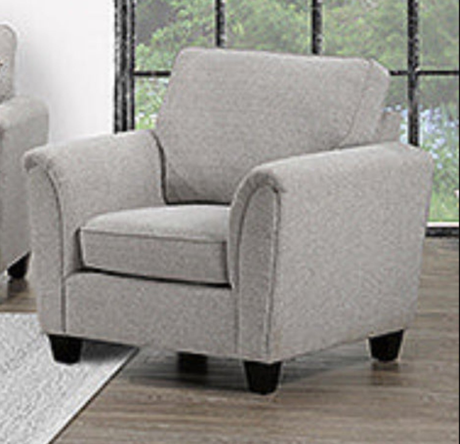 Canadian Made Concan Grey Chair 4328