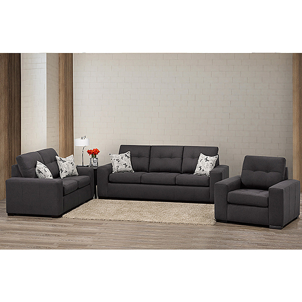 Canadian Made Pennylane Anthracite Sofa Collection 4328