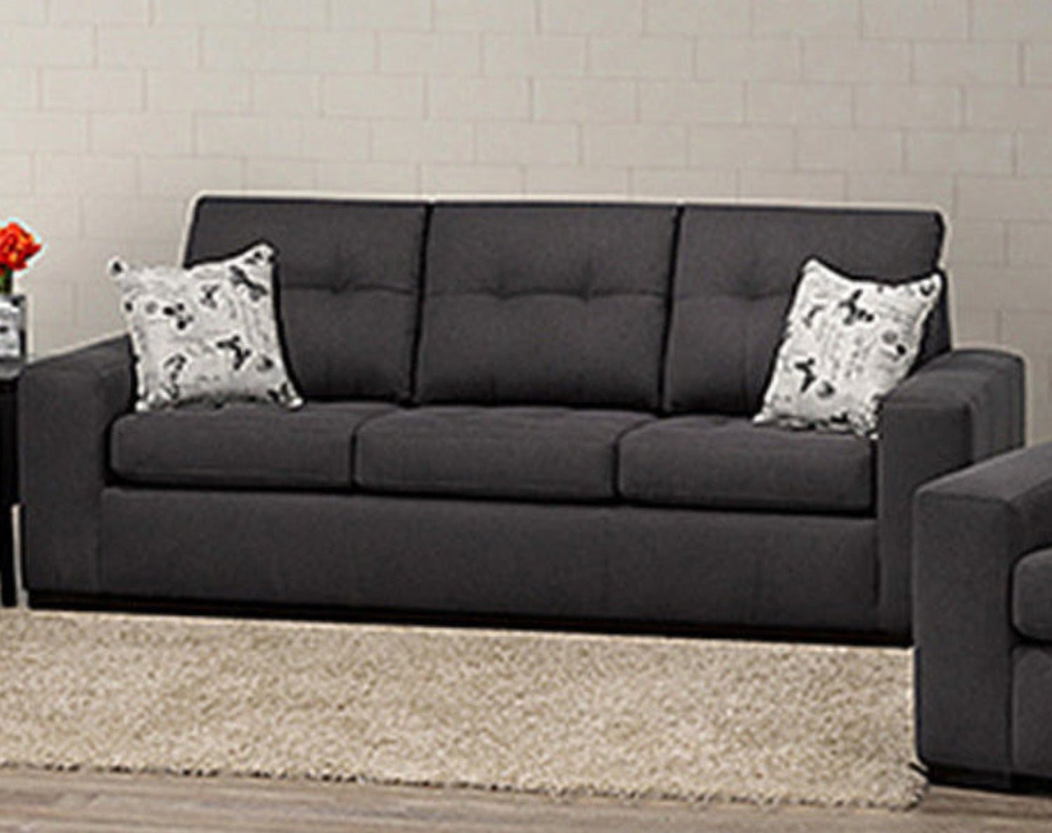 Canadian Made Pennylane Anthracite Sofa 4328