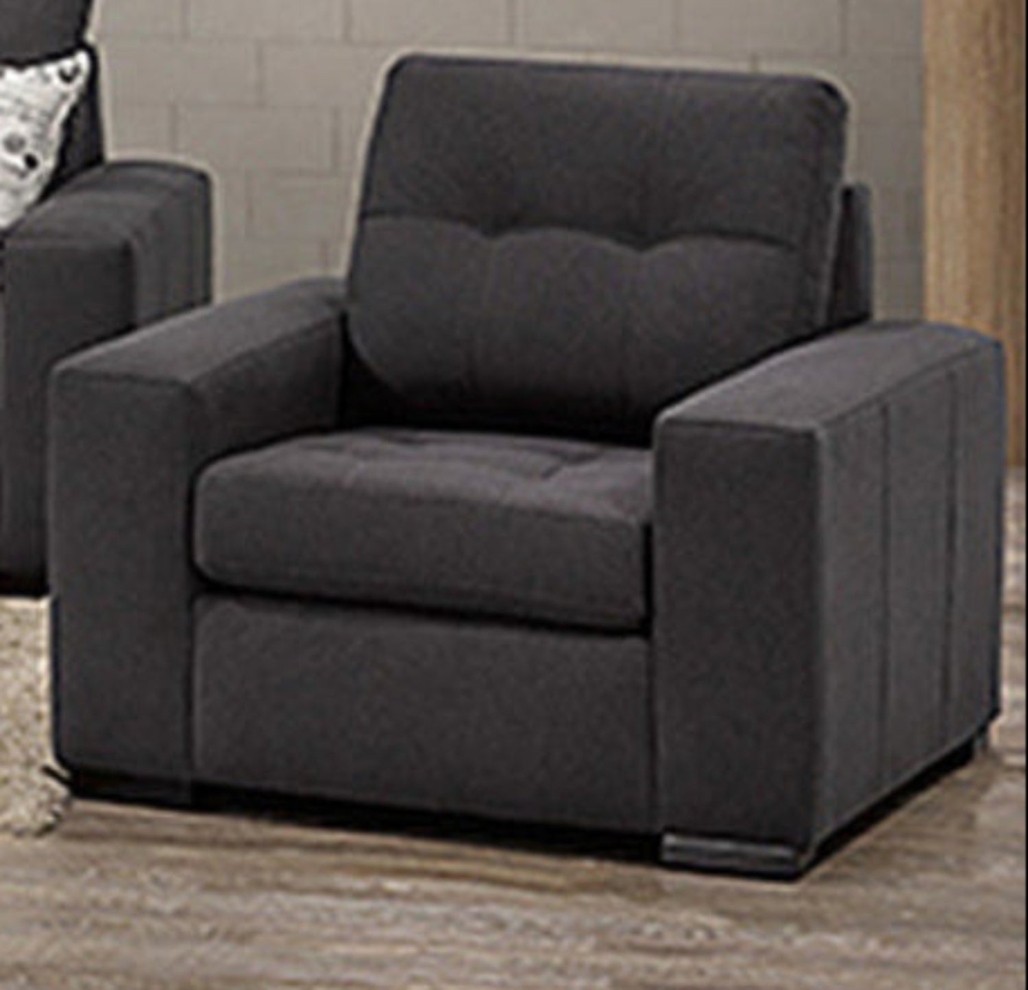 Canadian Made Pennylane Anthracite Sofa Set 4328