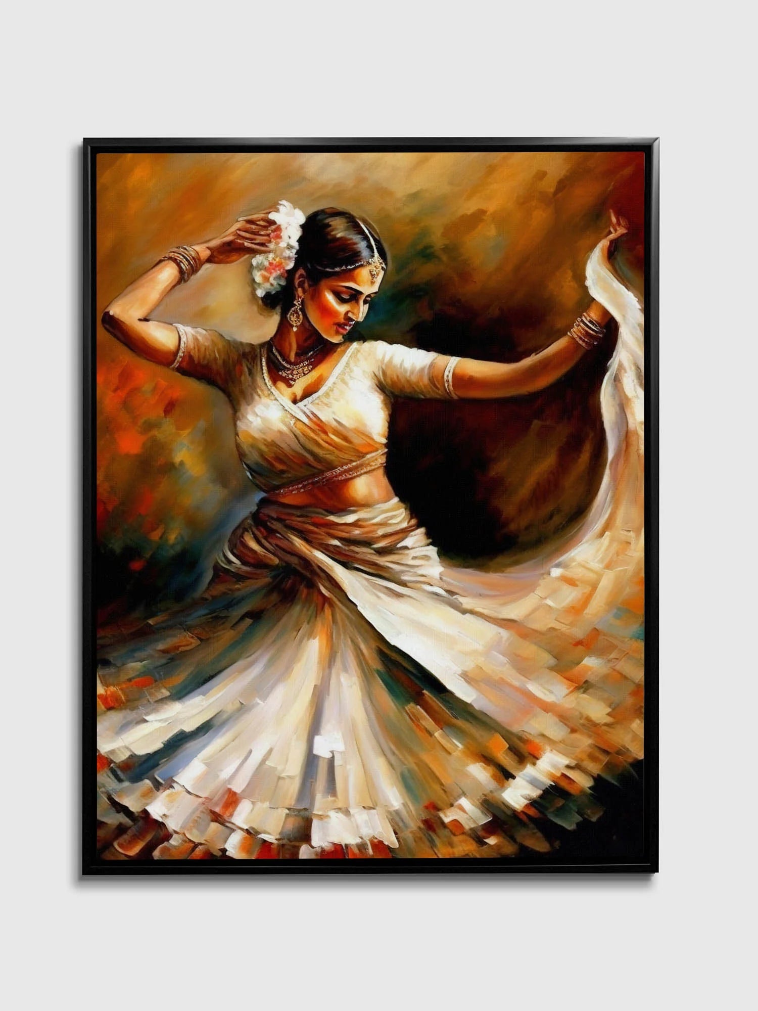 Kathik Dancer Canvas Art 36" x 48"