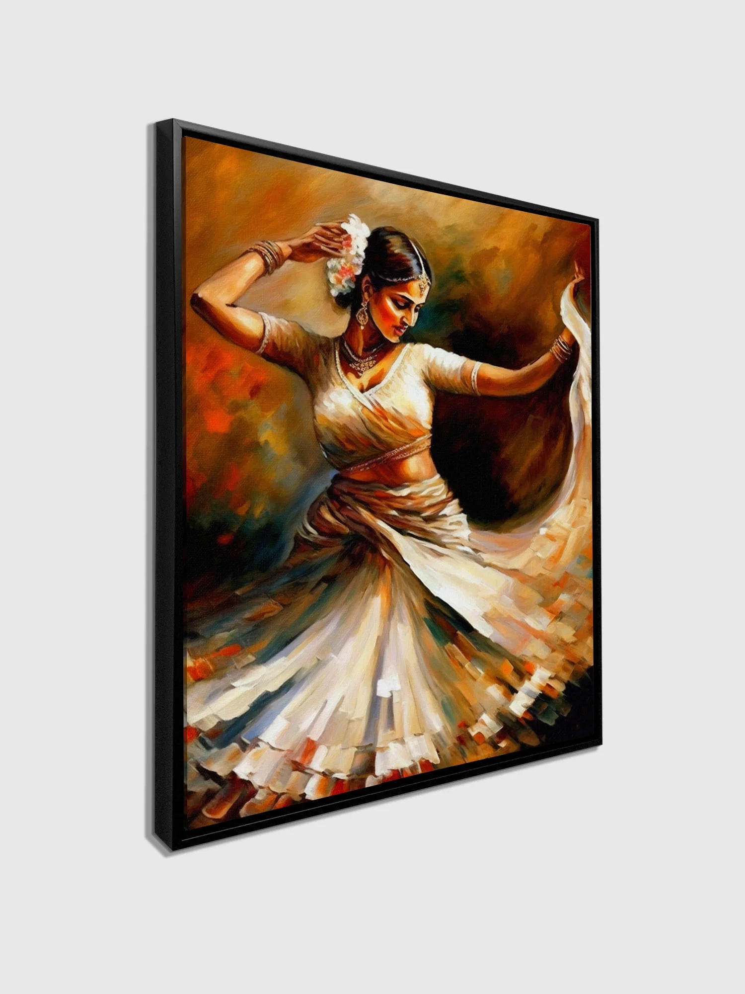 Kathik Dancer Canvas Art 36" x 48"