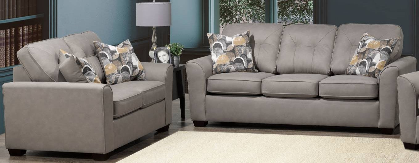 Canadian Made Svalbard Slate Sofa Set 4424