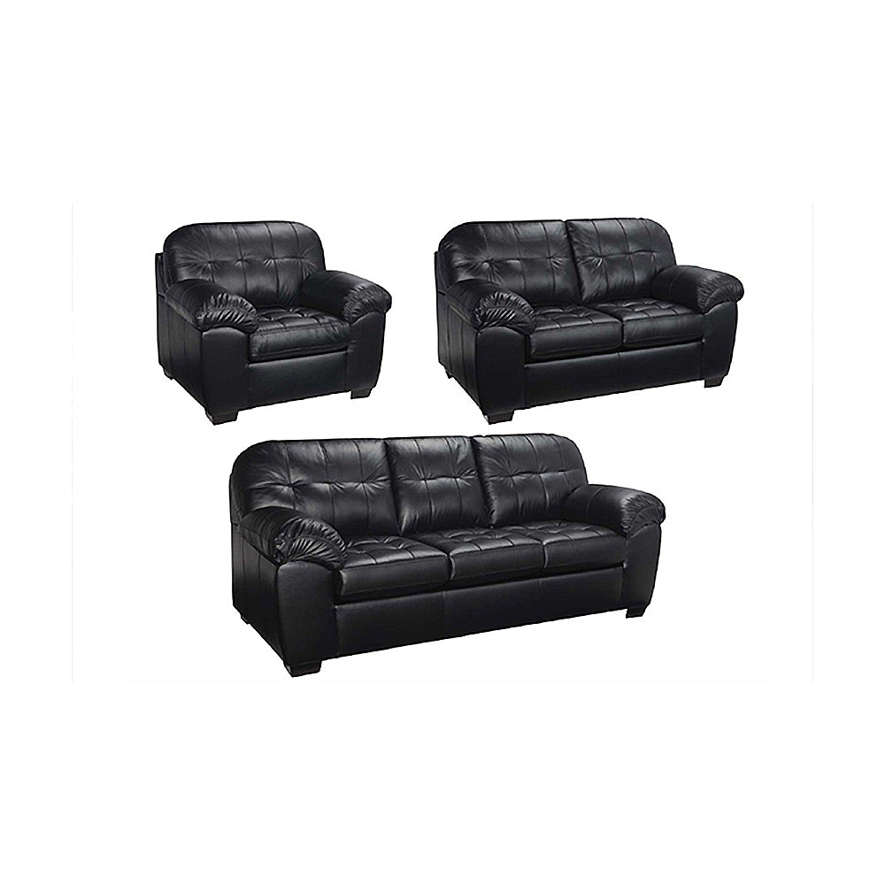 Canadian Made Zurick Black Sofa Collection 4800