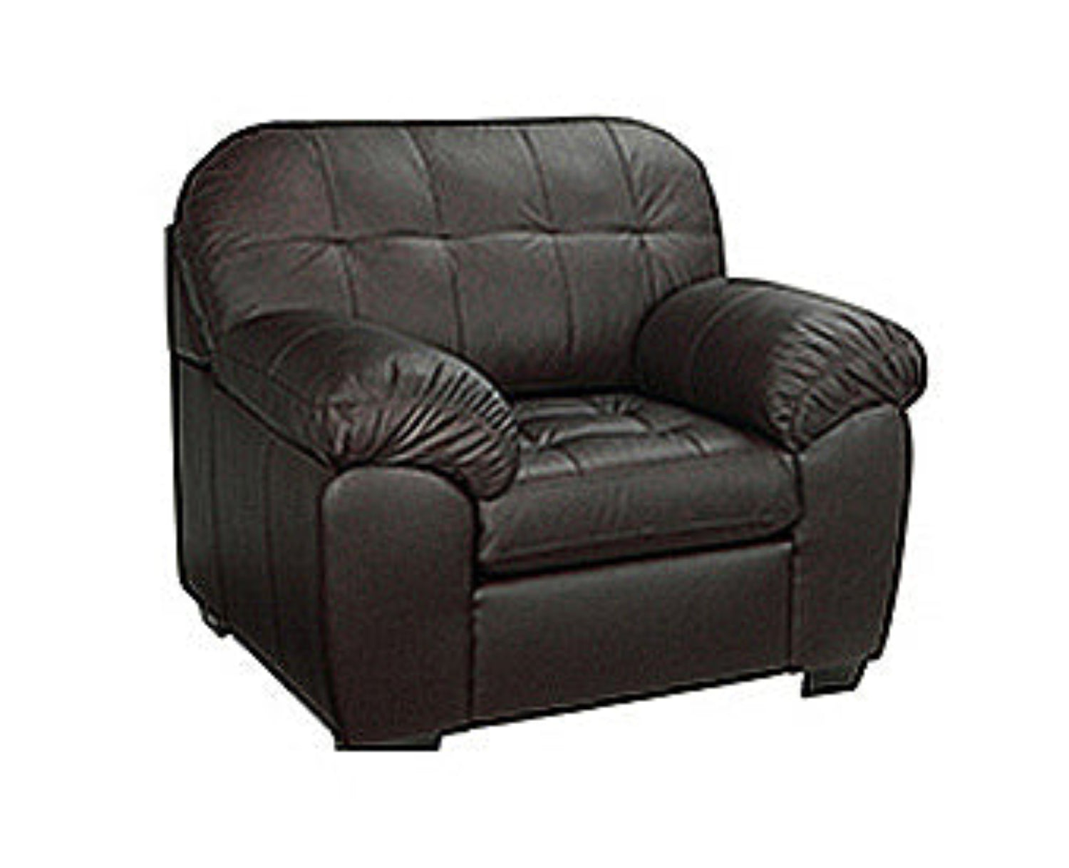 Canadian Made Genuine Leather Zurick Chocolate Chair 4800