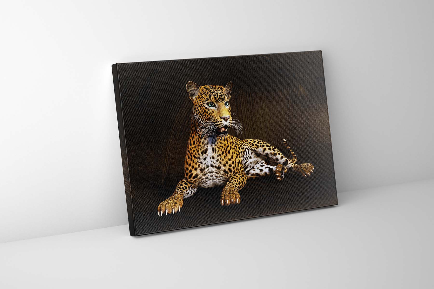 Leopard Canvas Art 36" x 48"