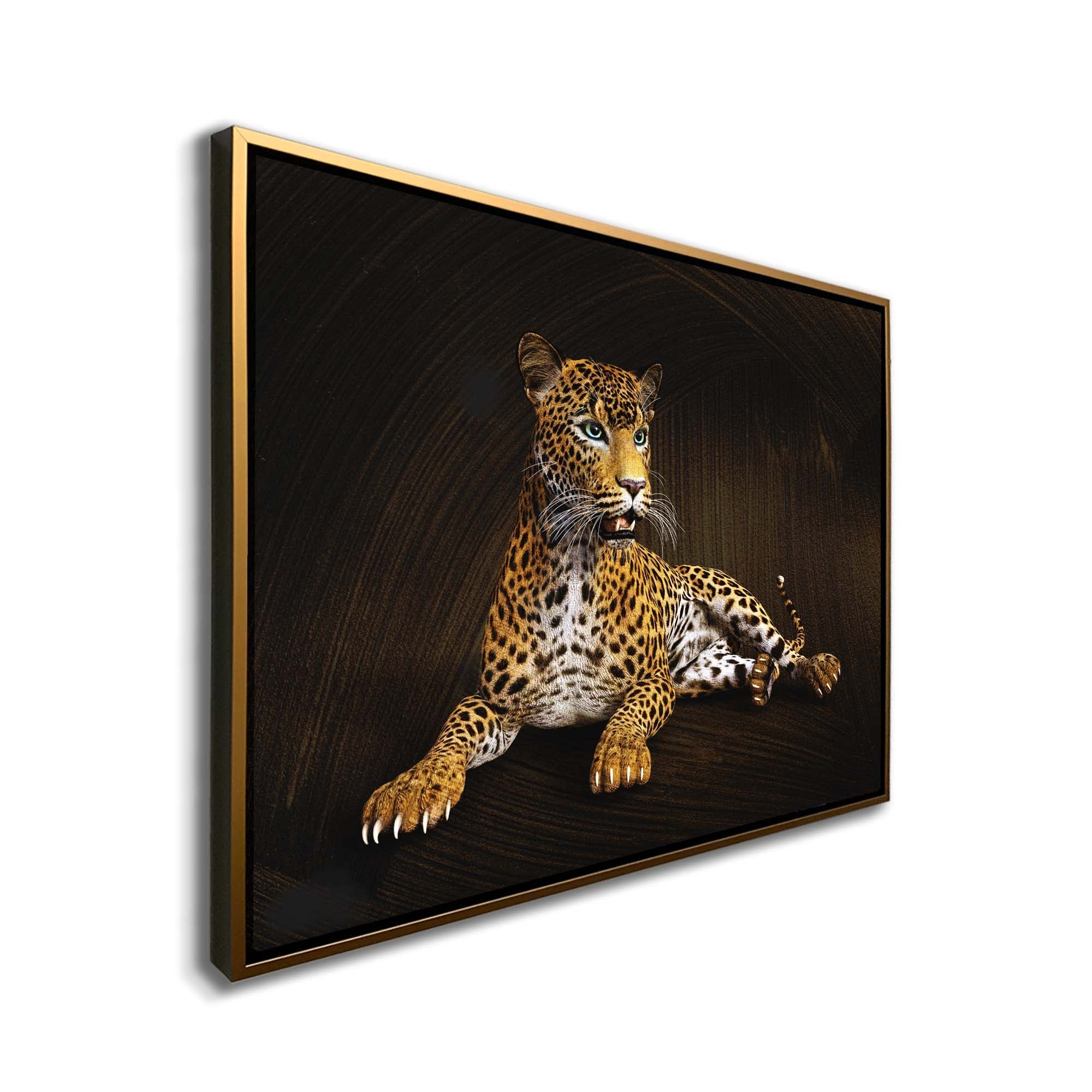 Leopard Canvas Art 36" x 48"