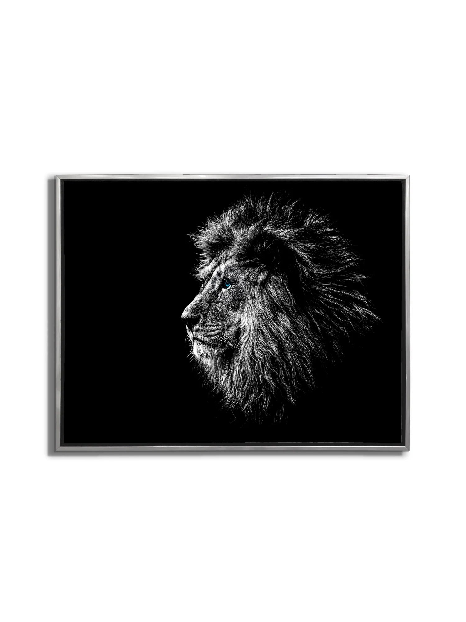 Lion head Canvas Art 36" x 48"