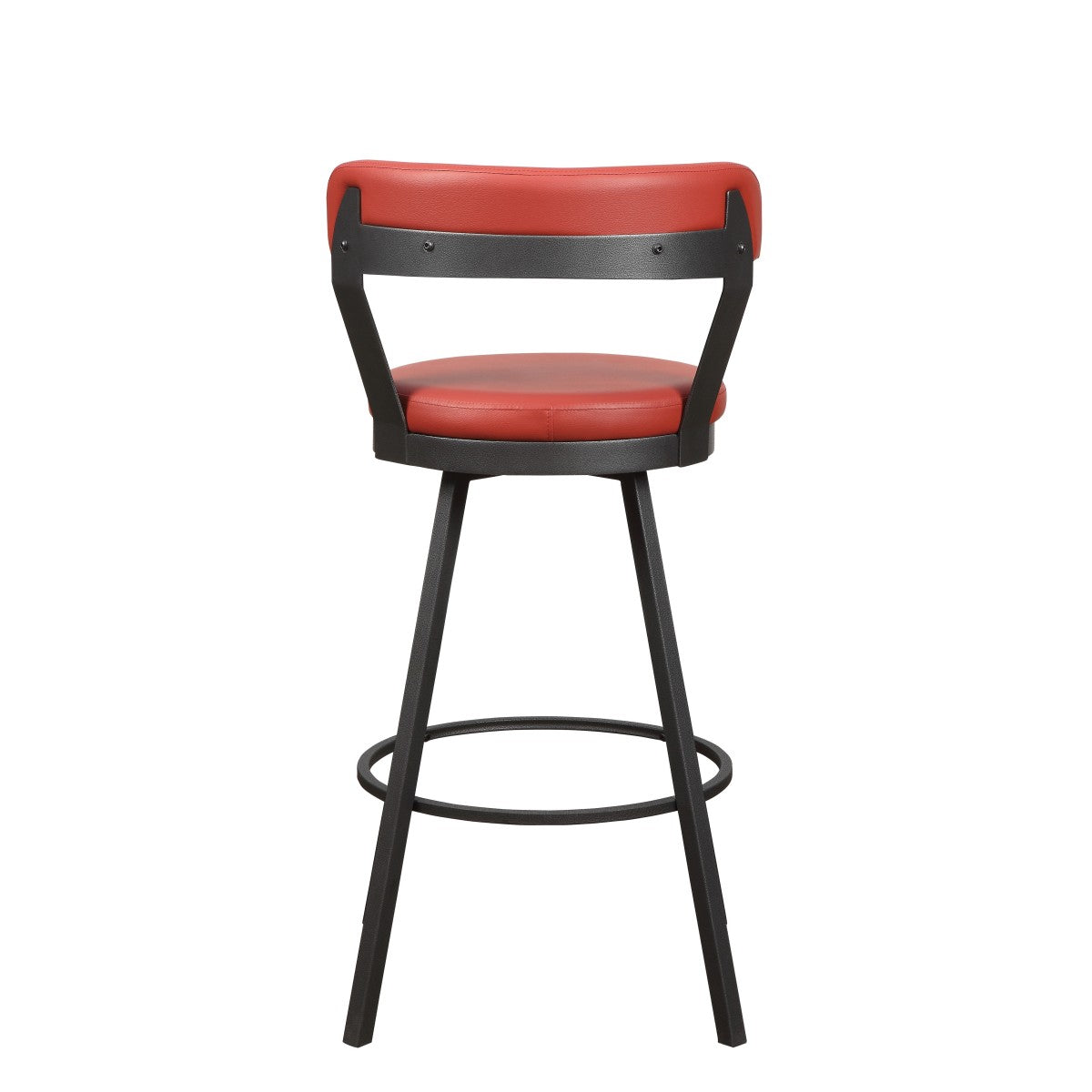Swivel Pub Chair Red 5566-29RD (Set of 2)