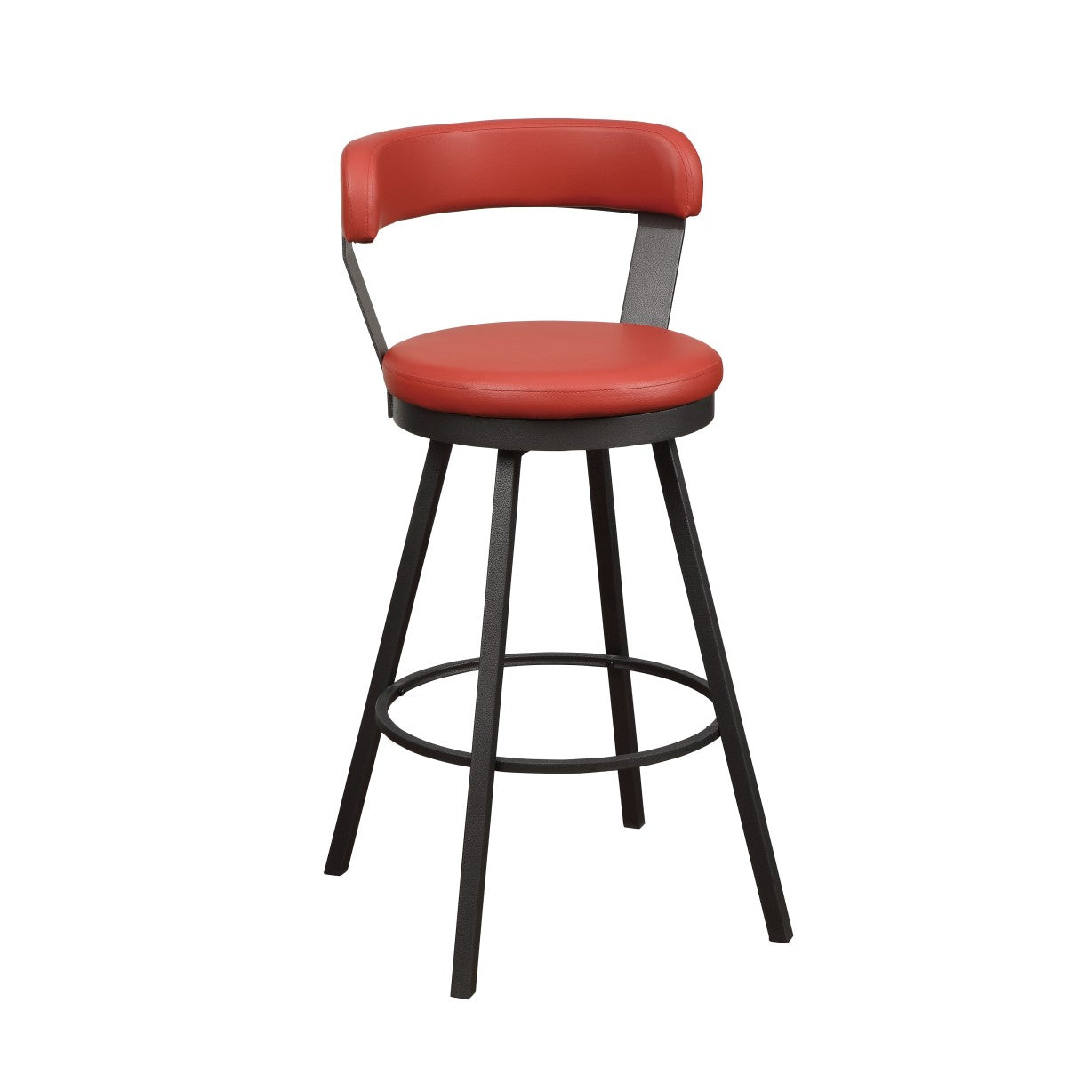 Swivel Pub Chair Red 5566-29RD (Set of 2)