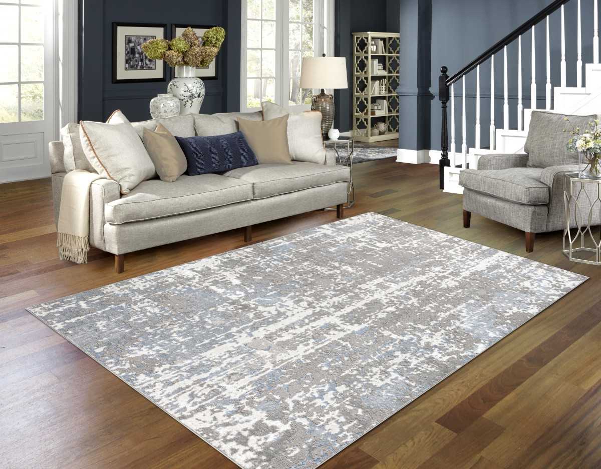 5x8 Viana Caleb Area Rug Grey 71954