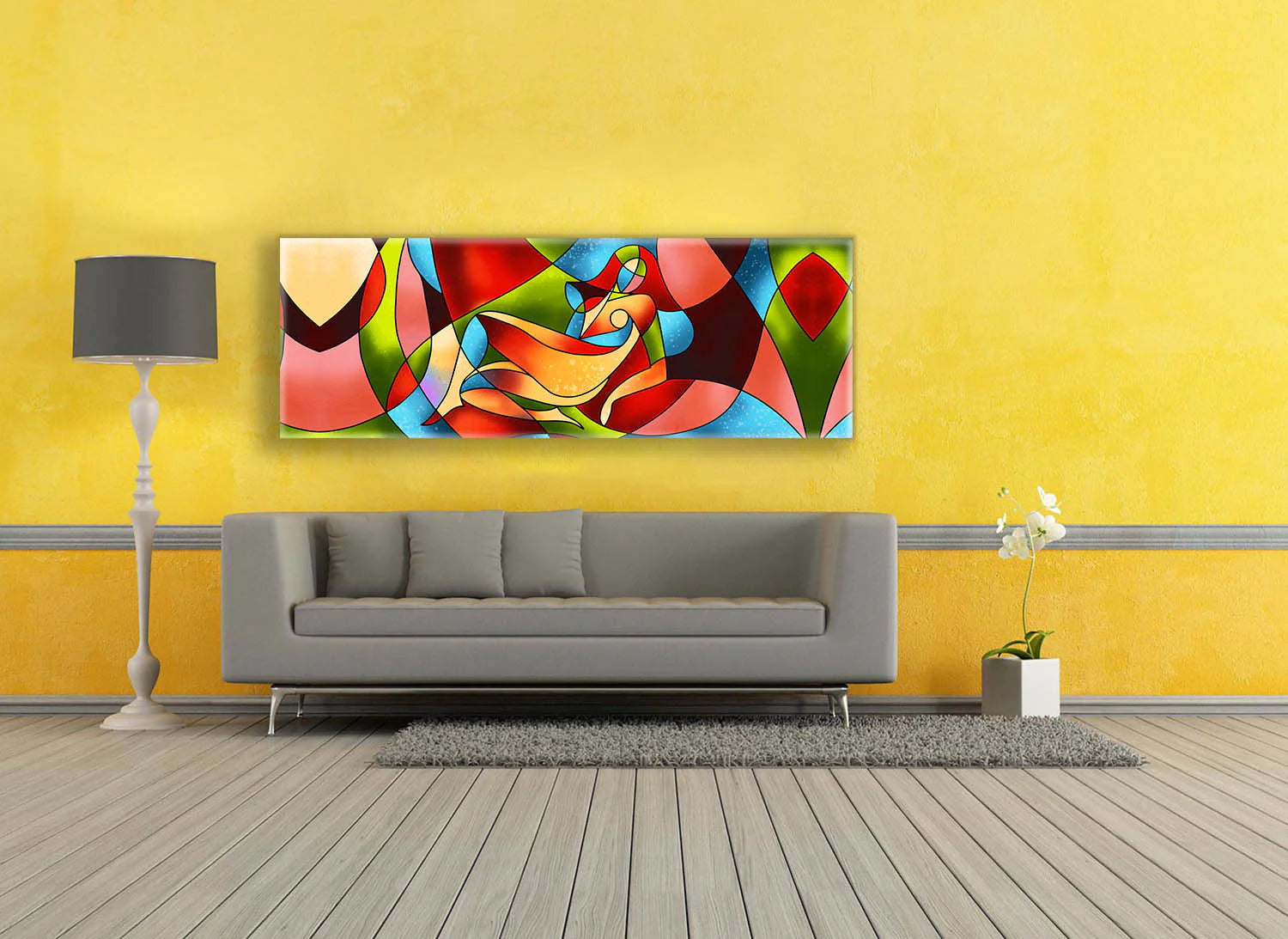 Fine Art Canvas 72" X 24"