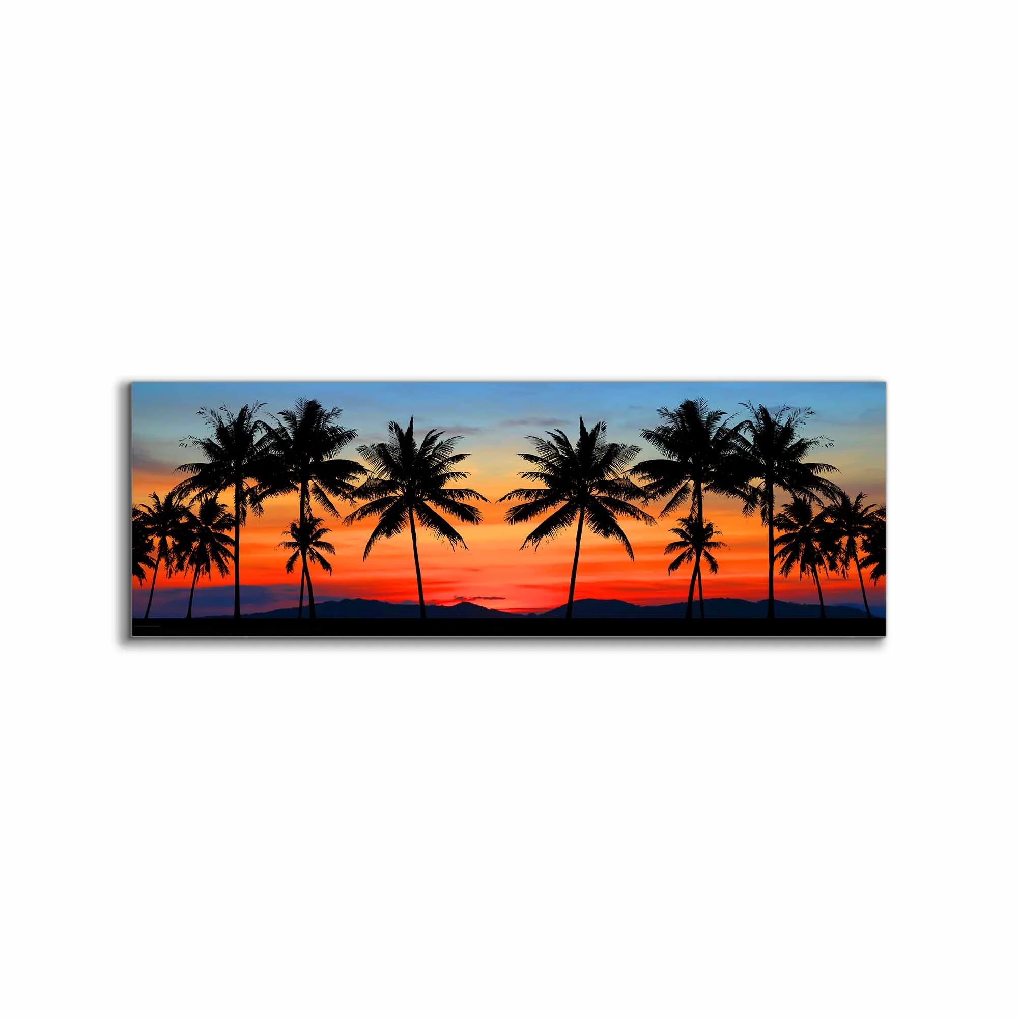 Hawaiian Sunset Canvas Art 72" x 24"