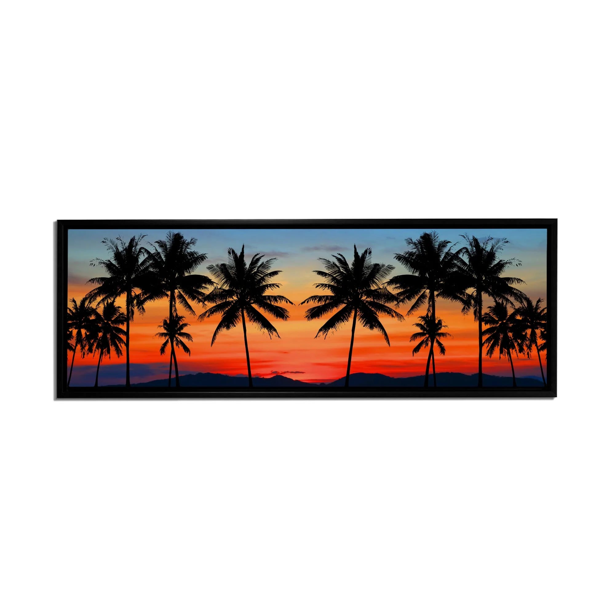 Hawaiian Sunset Canvas Art 72" x 24"