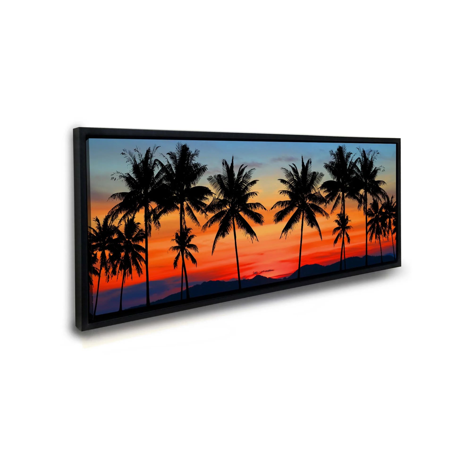 Hawaiian Sunset Canvas Art 72" x 24"