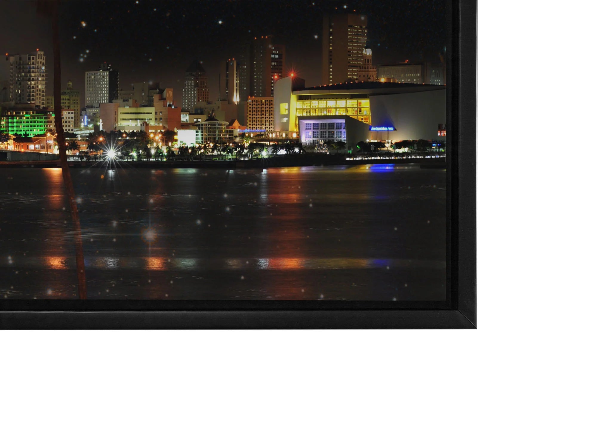 Miami Fine Art Canvas 72" x 24"