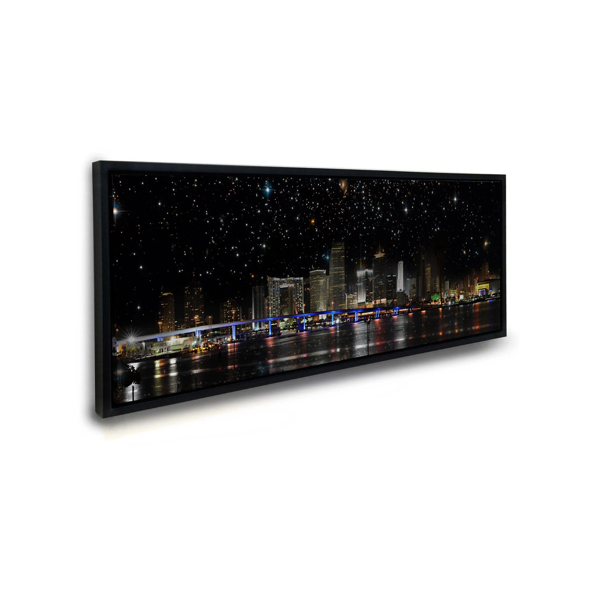 Miami Fine Art Canvas 72" x 24"