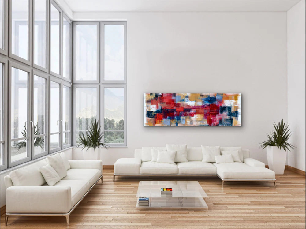 Burgoyne Abstract Art 72" x  24"