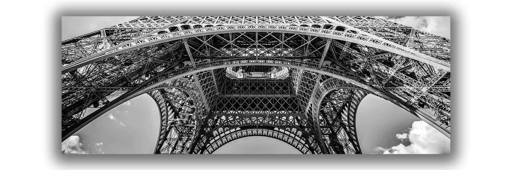 Eiffel Tower Canvas Art 72" x 24"