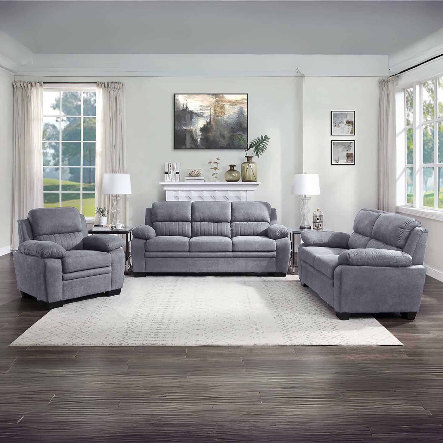 Sofa Collection Grey 8665