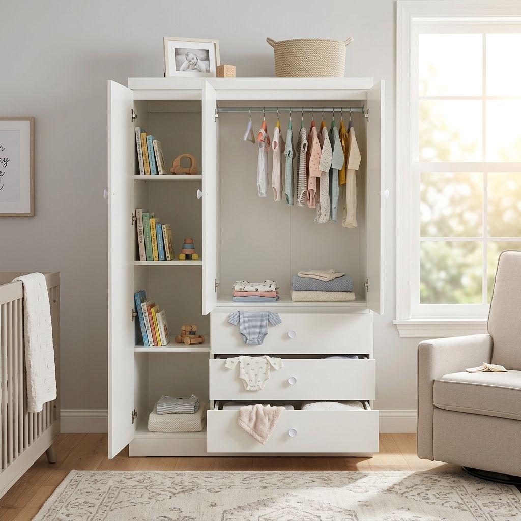 Fully Assembled Wardrobe White 9000