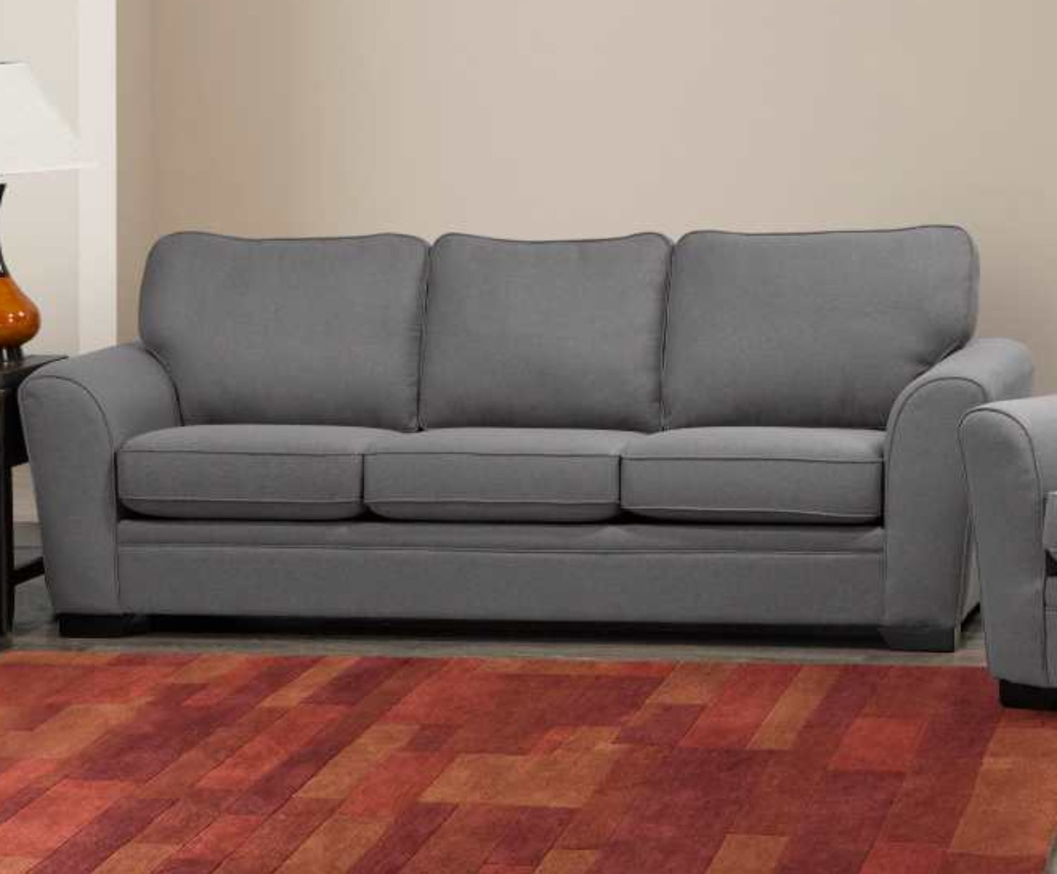 Canadian Made Joseph Grey Sofa 9555