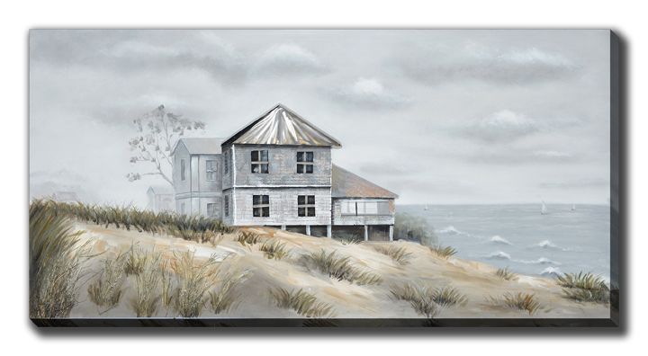 Seaside Living Oil Painting 30" x 60"