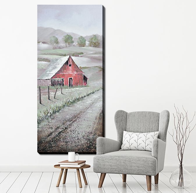 Tracking North Canvas Art 32" x 71"