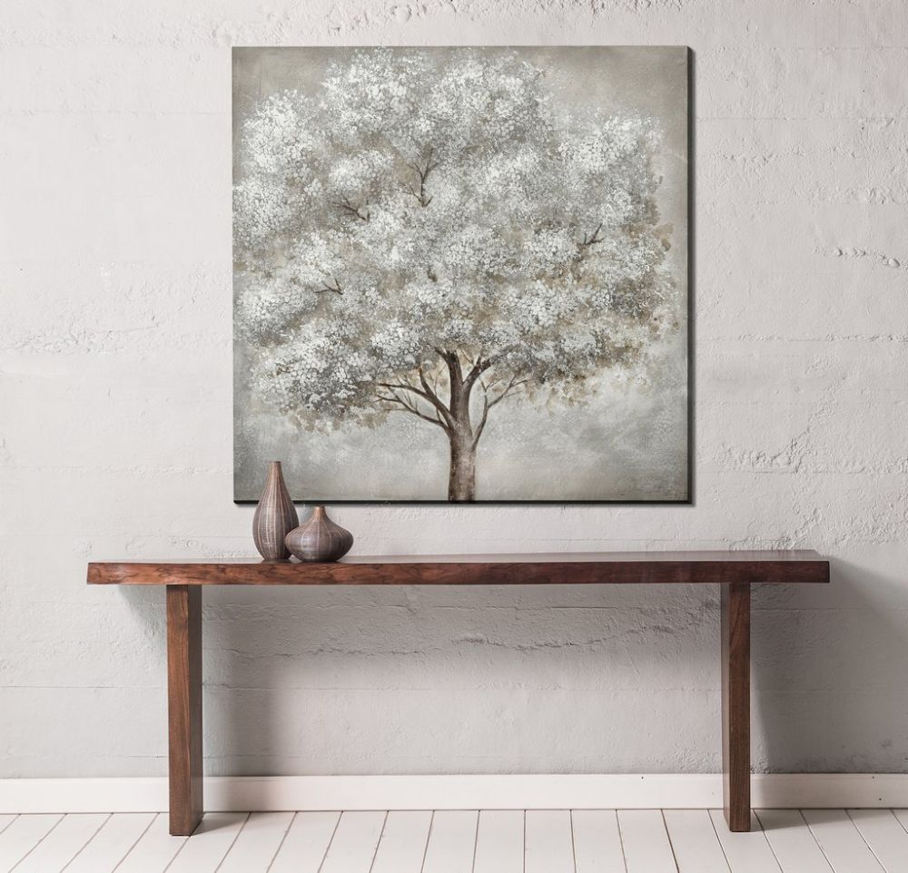 Lonely Tree Canvas Art 40" x 40"