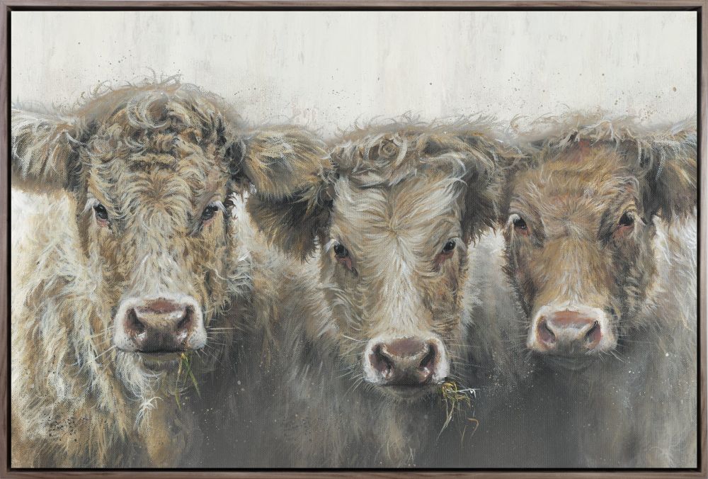 The Three Of Us Canvas Art 30" x 45"