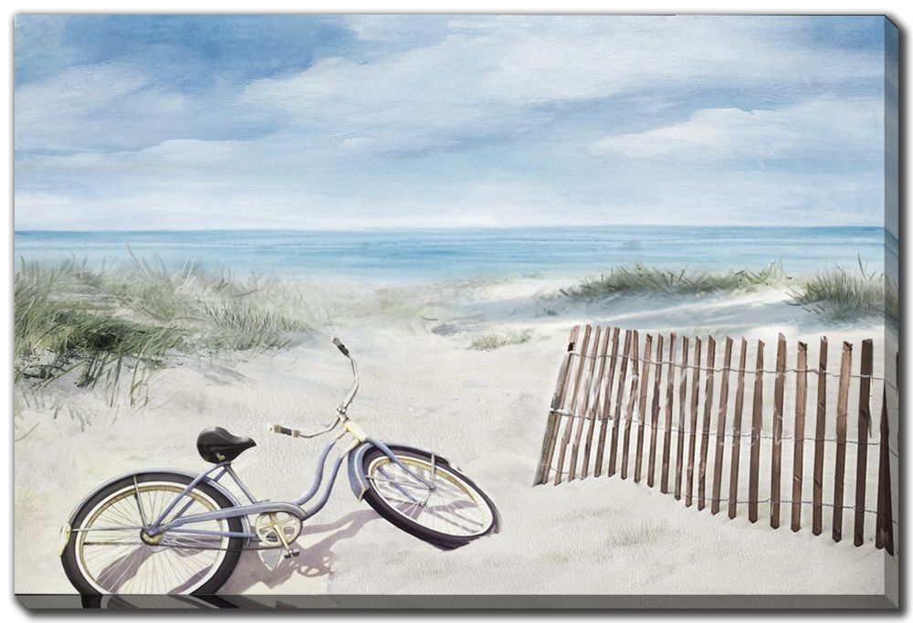 Waterside Break Canvas Art 32" x 48"