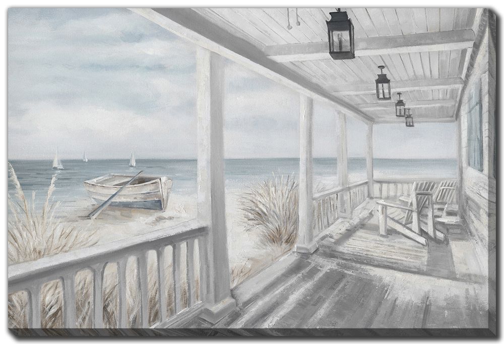 Beach Retreat Canvas Art 24" x 36"