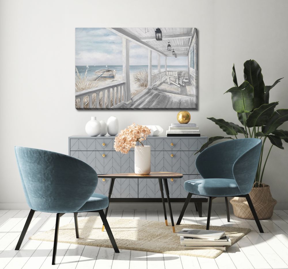 Beach Retreat Canvas Art 24" x 36"