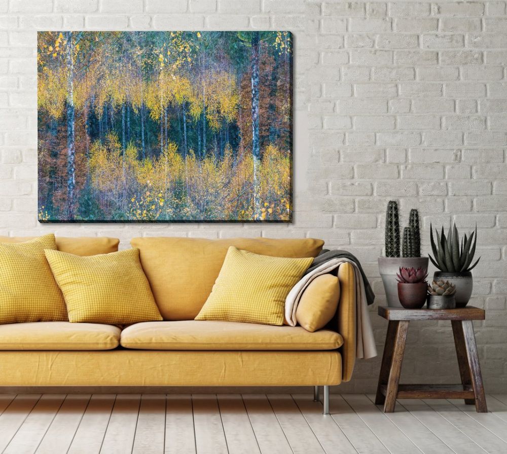 Flourishing Forest Canvas Art 36" x 48"