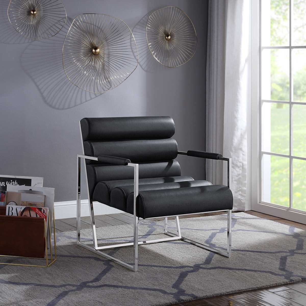 Juno Accent Chair Charcoal 1143