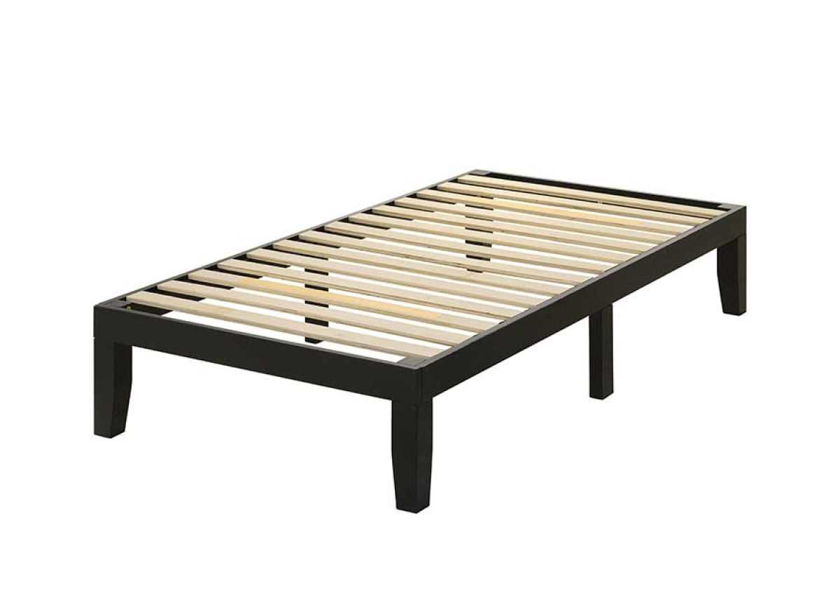 Addicus Twin Platform Bed Frame Black 529-39