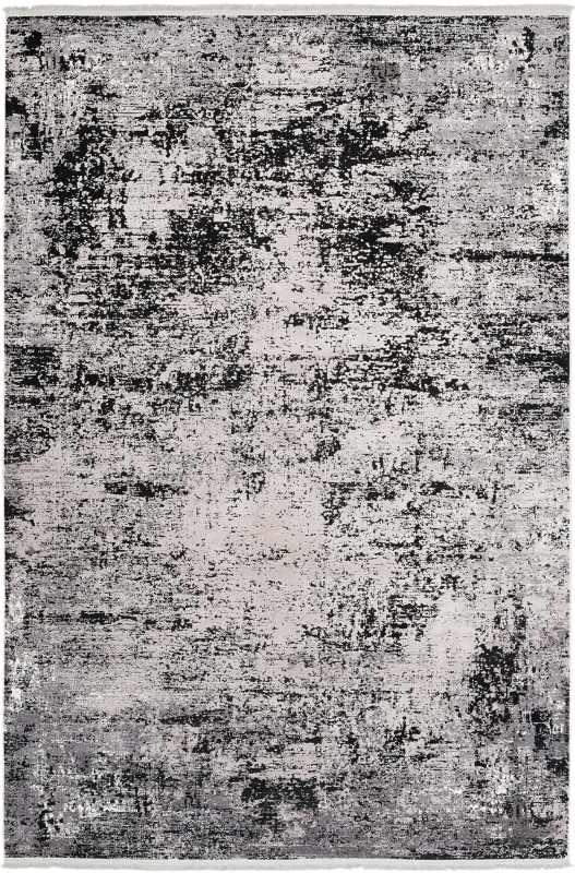 Aden Rugs Collection B. Black - L. Gray 6984B
