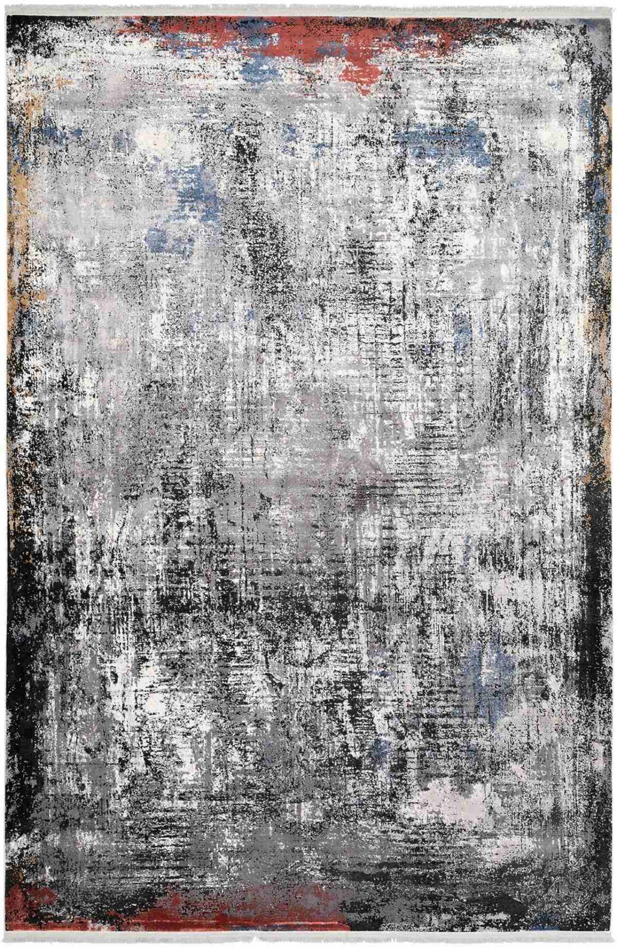 Aden Rugs Collection B. Anthracite-Gray 6983A