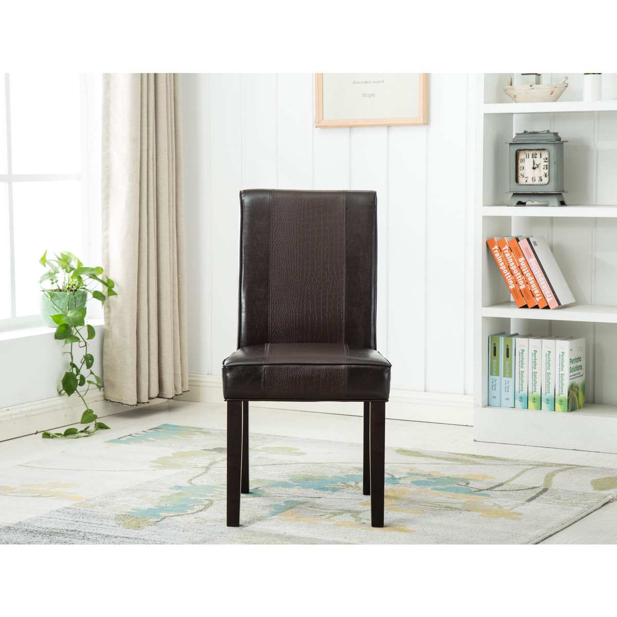 Algarve Chairs Set Of 2 Dark Brown 4177S